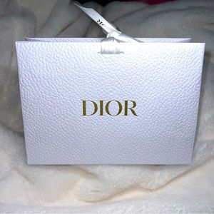 Dior Gift Bag and Fabric Pouch
